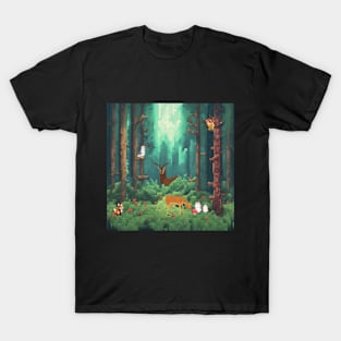 Pixel Forest T-Shirt